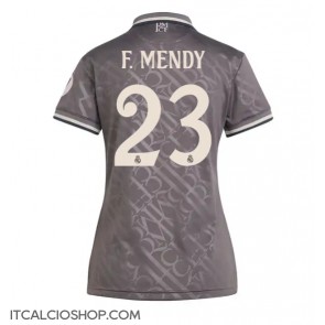 Real Madrid Ferland Mendy #23 Terza Maglia Femmina 2024-25 Manica Corta